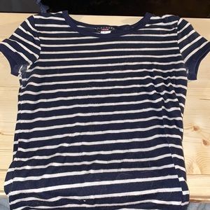 Stripped tight shirt